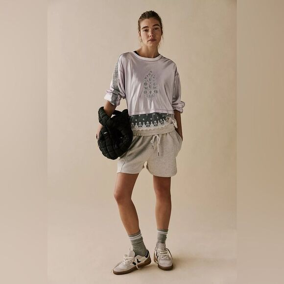 NWT FP Movement Track Star Layer Pullover in Rose Quartz Combo - Picture 11 of 11